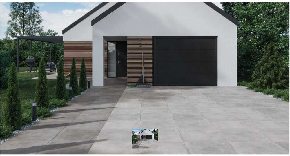 Płyty gresowe na taras podjazd Danzing White Zoya