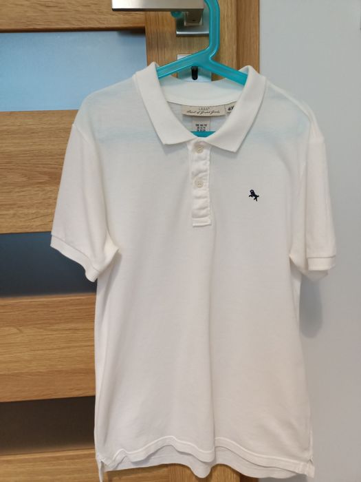 T-shirt polo chłopięcy H&M LOGG r. 146/152