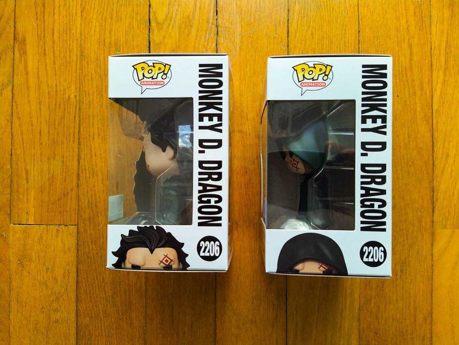 Funko Pop! One Piece Monkey D. Dragon bundle 2206