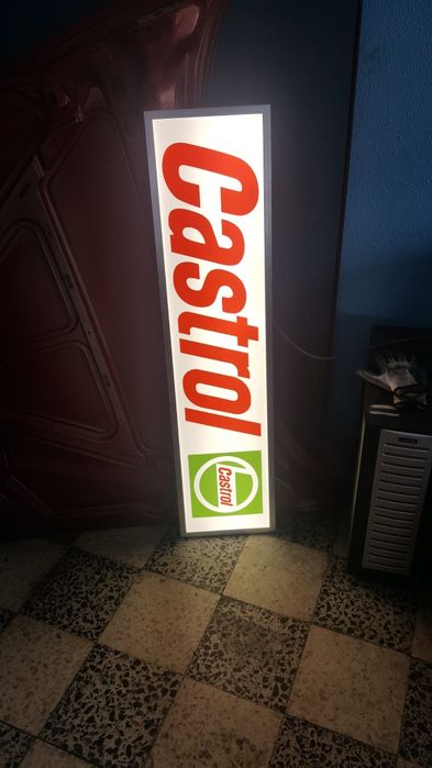 Reclame Luminoso Castrol/Pirelli/Porsche