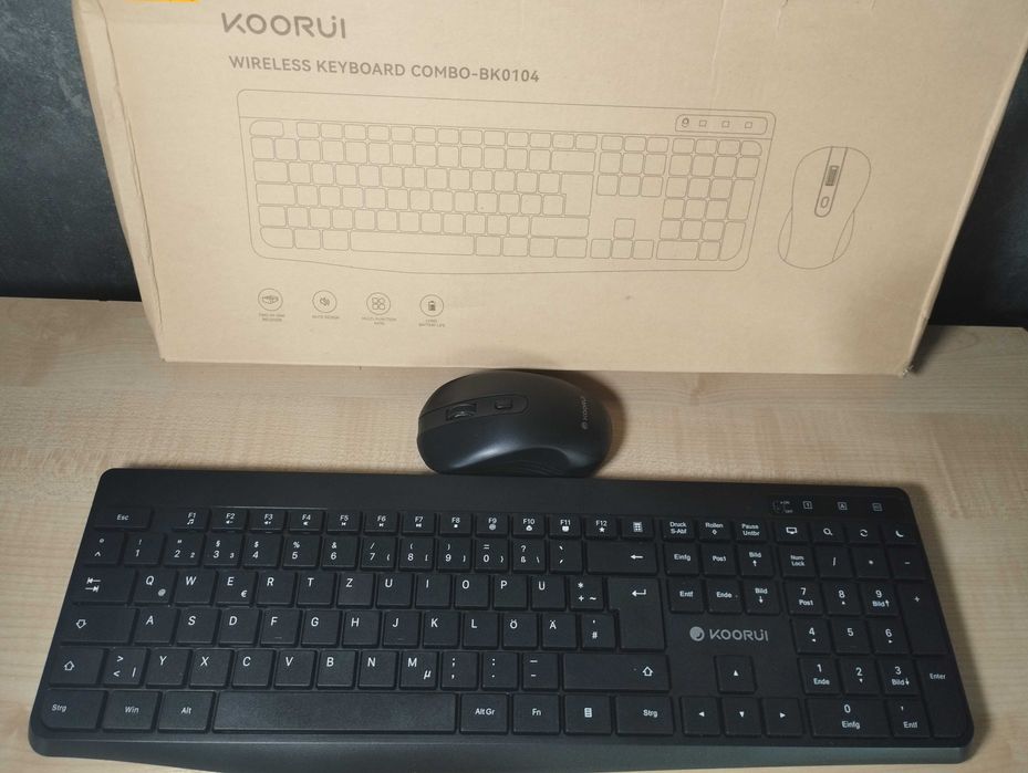Klawiatura, mysz Koorui bezprzewodowa