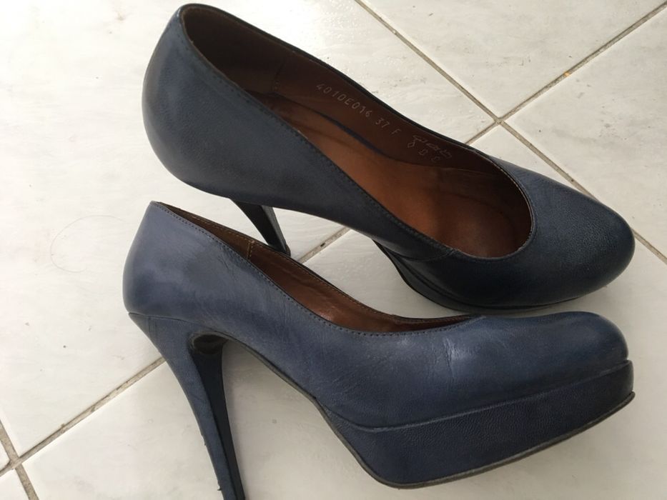 Buty Ryłko 37 szpilki skóra