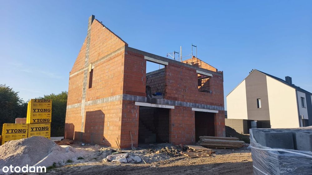 Nowy etap! Dom 86,64 m² z ogrodem i garażem