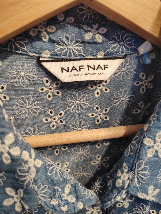 Sukienka z lyocellu marki NAF NAF