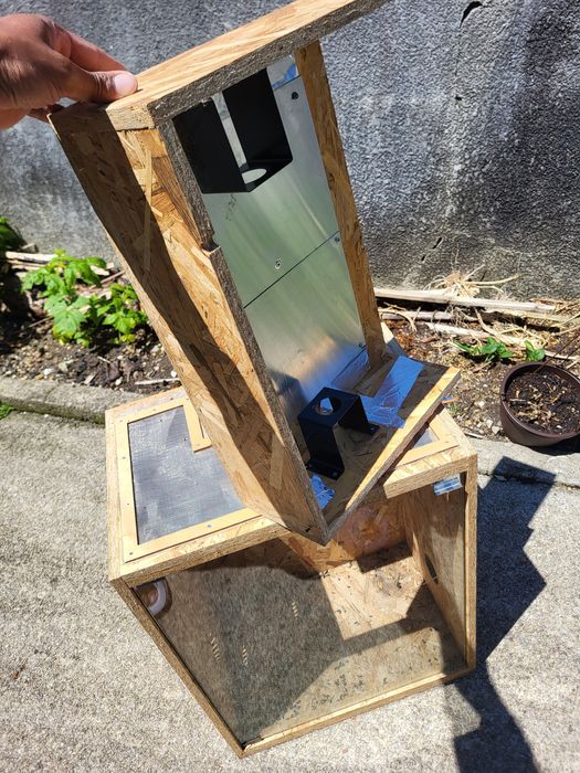 Terrário em madeira