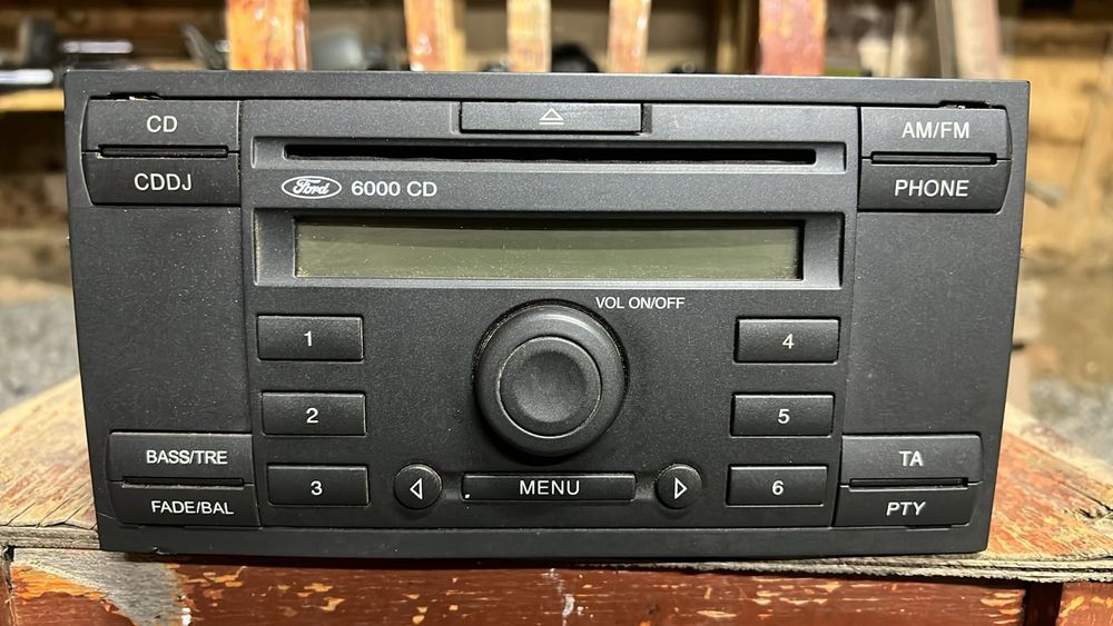 Радио cd 6000 магнитолы Ford Mondeo Transit Focus Fiesta автомагнитола