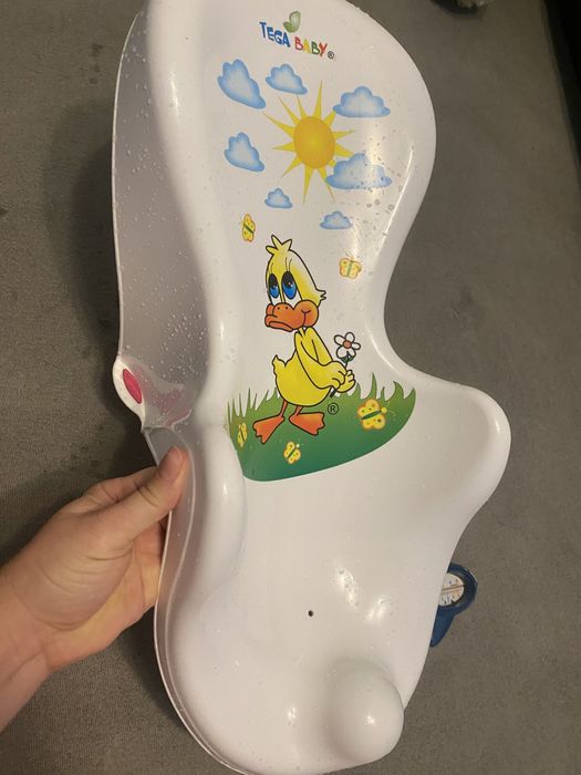 Гірка підставка для купання немовлят термометр градусник каченя