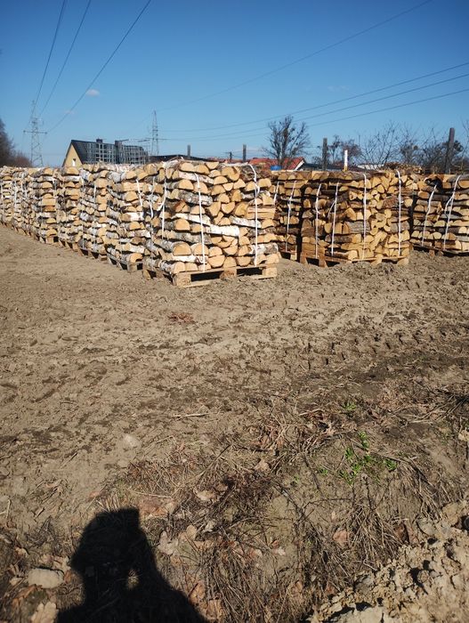 Drewno kominkowe opałowe, układane, dębowe, bukowe, brzozowe