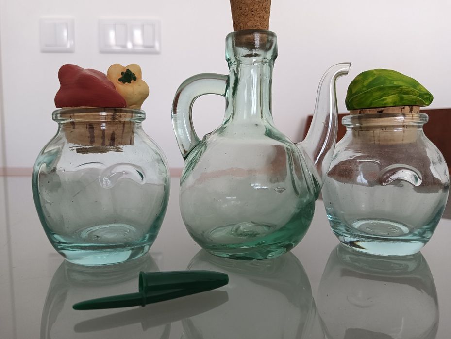 Peças porcelana cerâmica Barro Vidro antigas Pequenas dimensões*