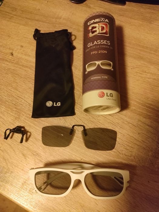 Okulary 3d LG .  Nigdy nie używane