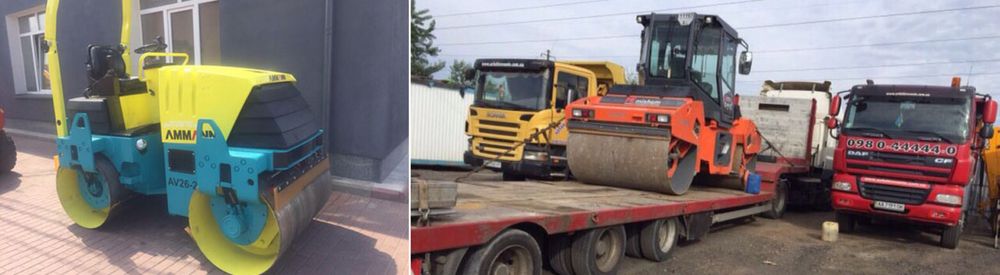 Аренда  полноповоротный экскаватор JCB автогрейдер  грейдер, каток,