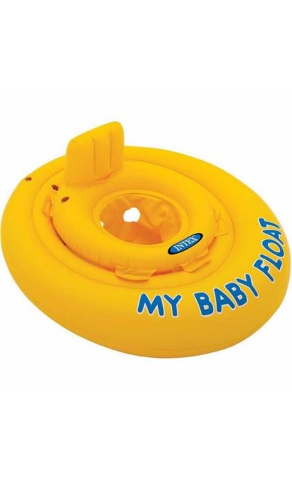Дитячий надувной круг(плотик) Intex 6-12міс