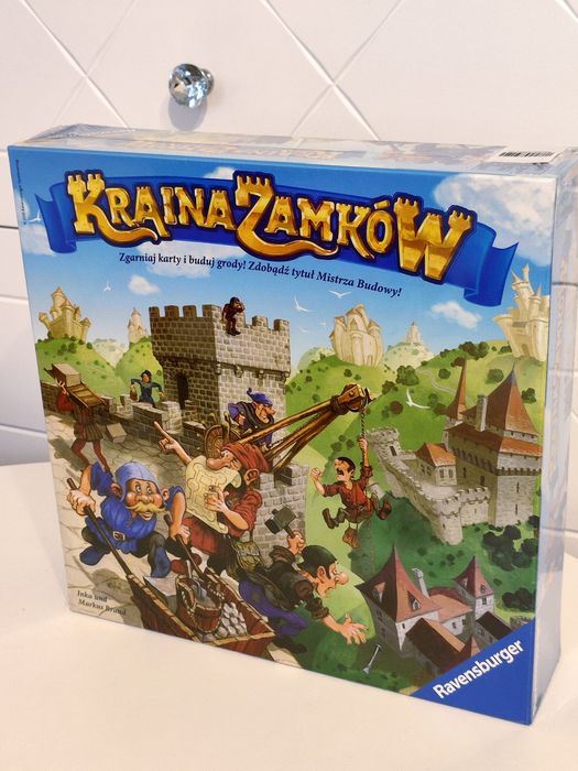 Nowa!  Kraina zamków Ravensburger 9+ gra planszowa w folii