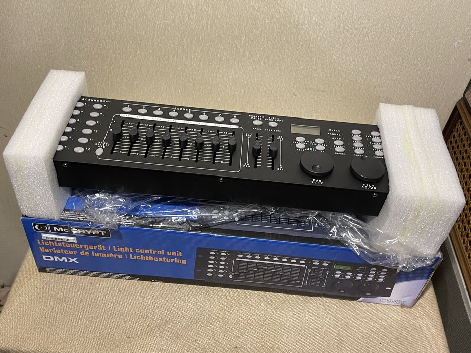 Контроллер управления светомузыкой Mc CRYPT CP-240 в упаковке