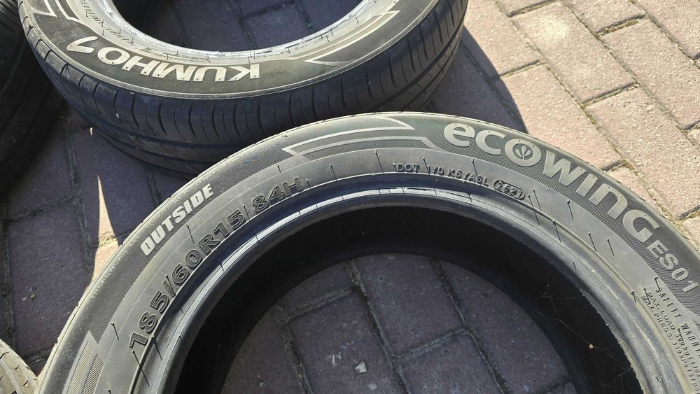 4 Opony Kumho ecowing es01 185/60R15 2021r.