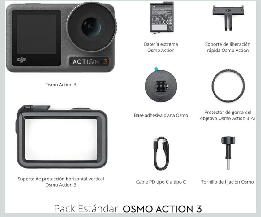 DJI Pack Standard Osmo Action 3