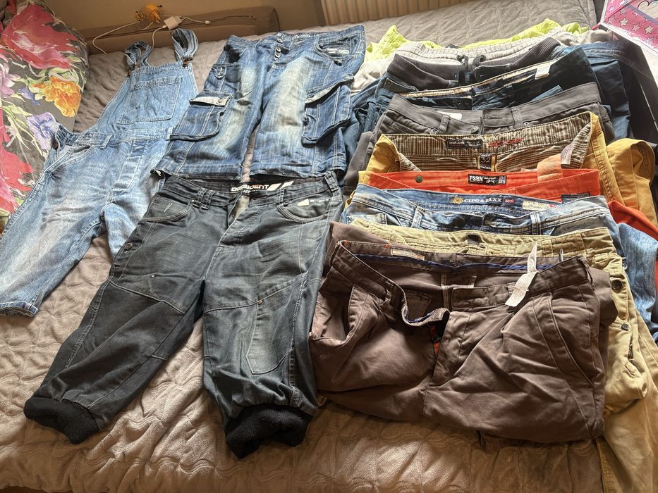 Zestaw spodni meskich Zara cipo baxx cross itd