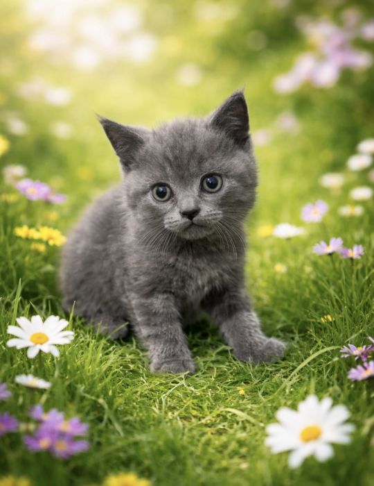 Kot brytyjski niebieski