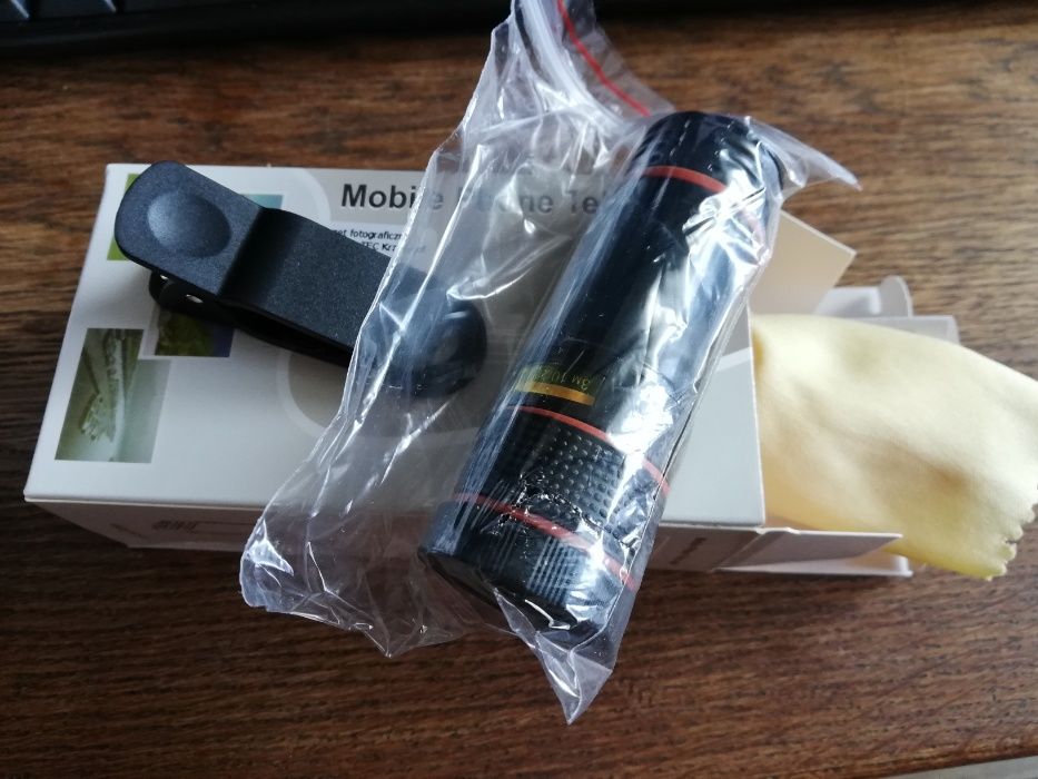 Sprzedam nowy teleobiektyw zoom x12 do smartfona