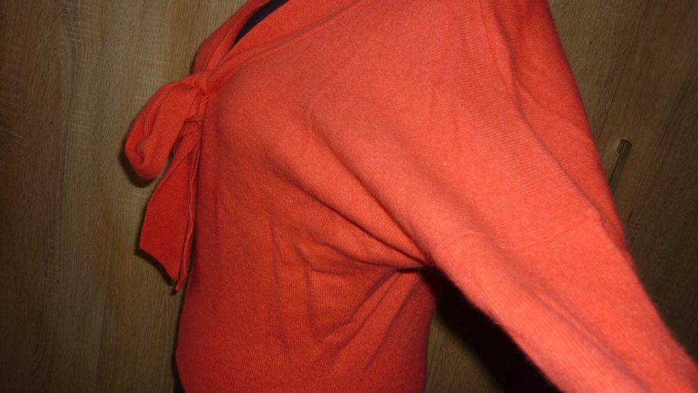 Next-  wełniany sweter z angorą  r; L