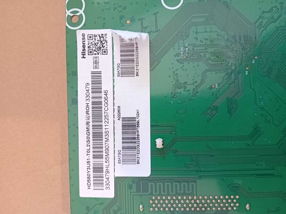 Placa tv Hisense 55A7GQ