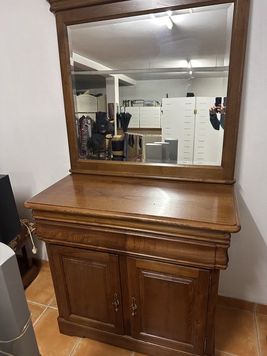 Movel de sala + mesa + espelho