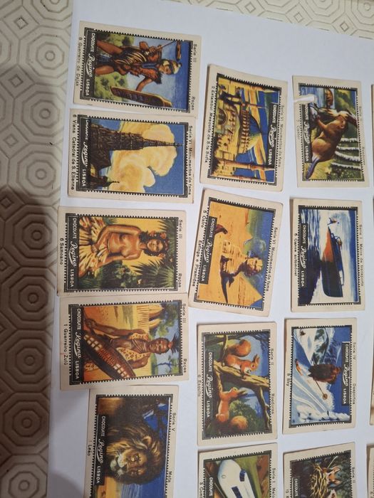 Raros cromos chocolates regina brindes