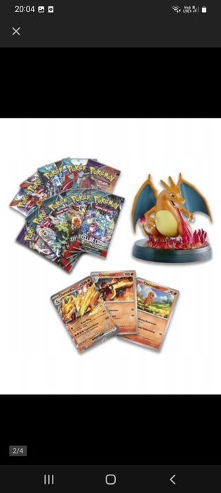 Pokemon karty  kolekcjonerskiecharizard ex  super premium