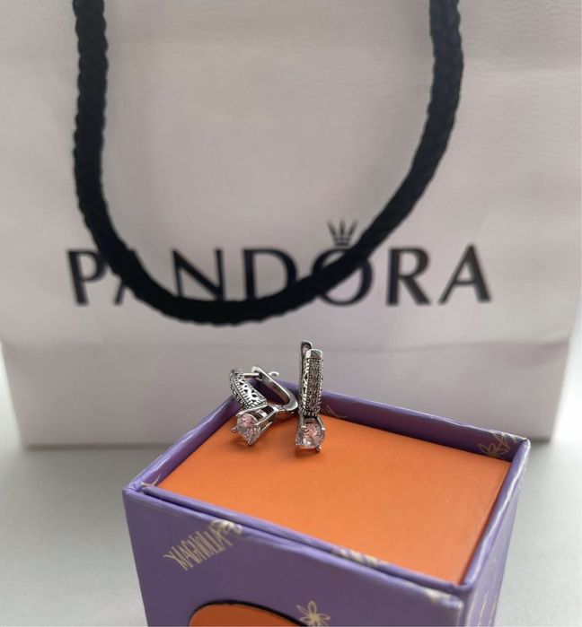 Серёжки Pandora