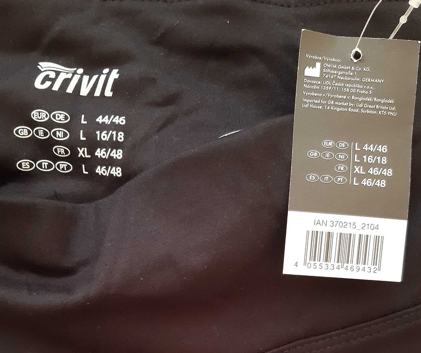 Legginsy lajkry 3/4 rozm. L