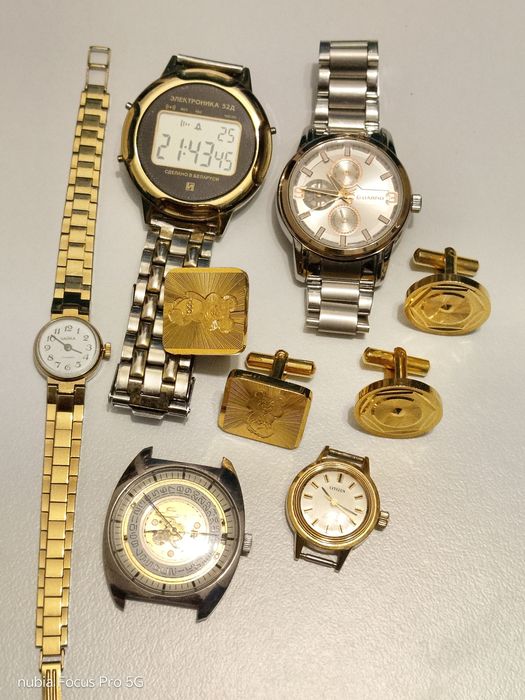 Часы СССР. Электроника. И современные