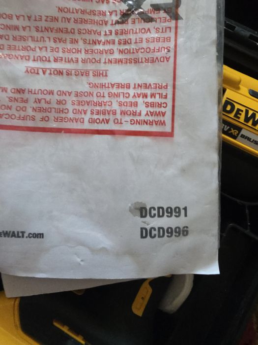 DeWalt DCD996 XR