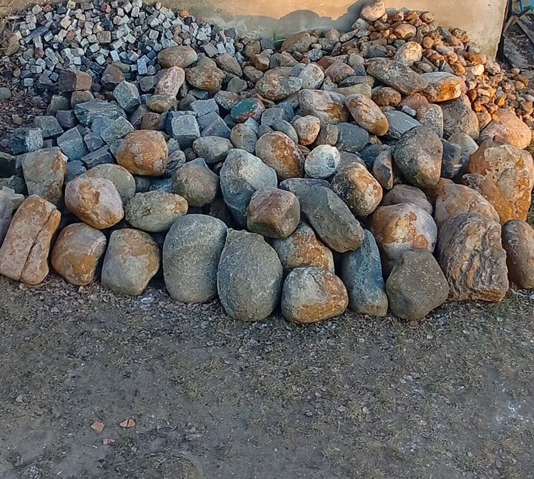 Kamienie, kostka brukowa, granit