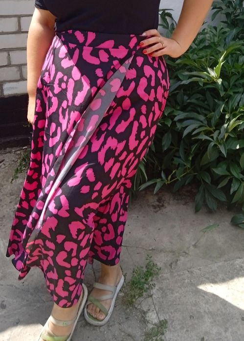 Юбка на запах большой размер