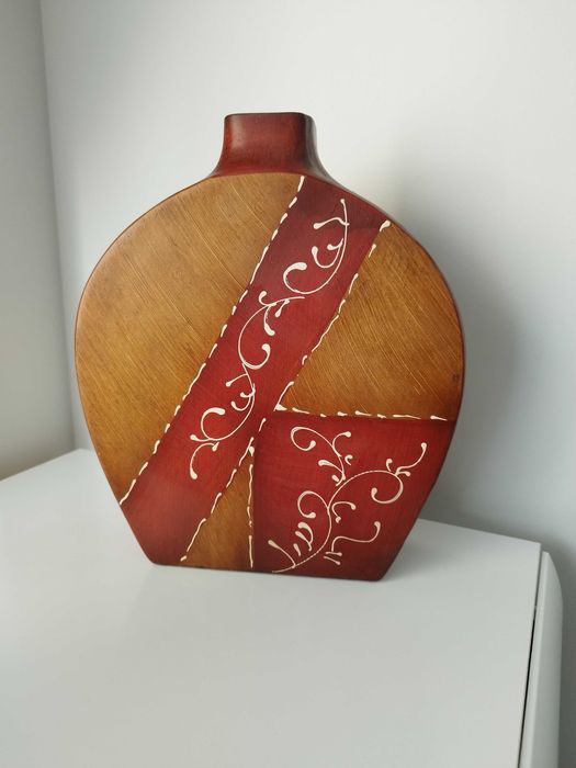 Brązowy wazon 25 cm