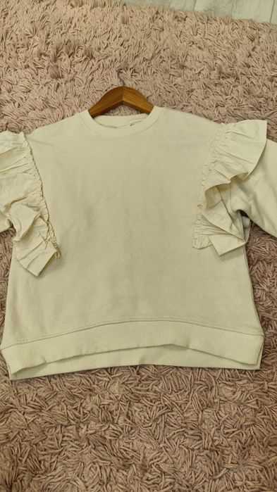 ZARA bluza ecru 128