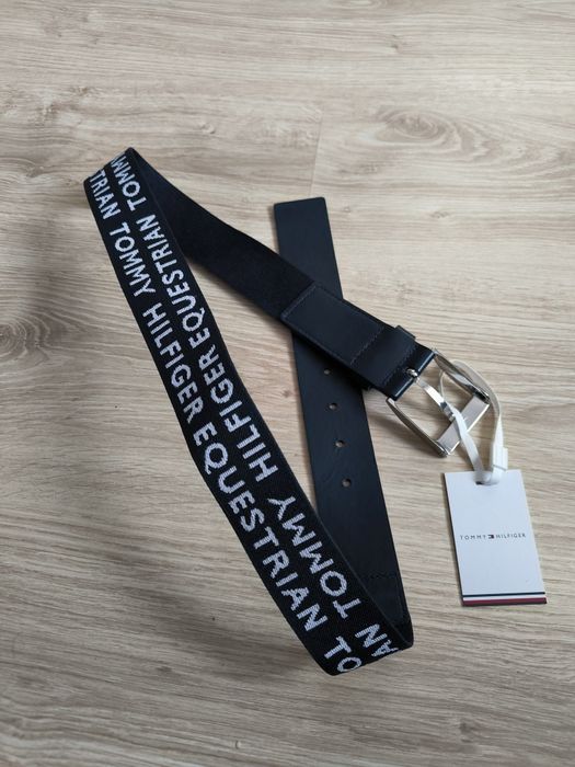 Pasek jeździecki Tommy Hilfiger Equestrian 85 cm