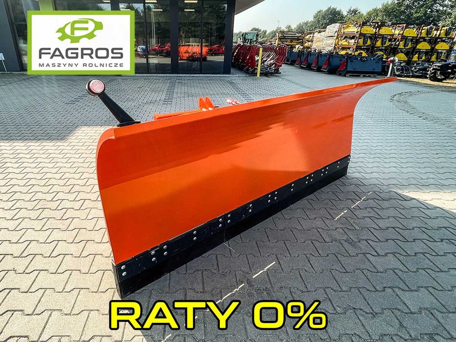 PROMOCJA Pług Śnieżny do śniegu komunalny Prosty Hydrauliczny TUZ