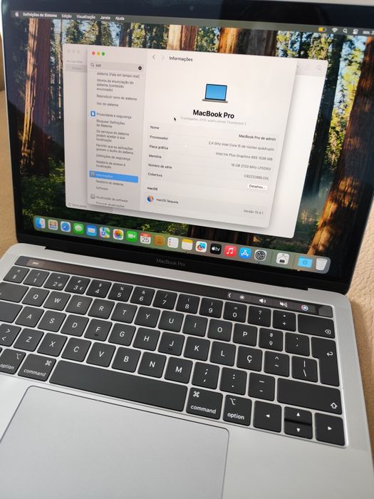 MacBook Pro 2019 • 16GB RAM • Bateria Excelente • Pronto a Usar!64354205320705121