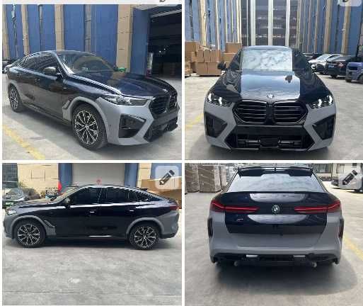 Комплект обвеса X6M F96 LCI BMW BMW X6 G06 2023+ обвес БМВ бампер арки пороги Х6 х6м ф96