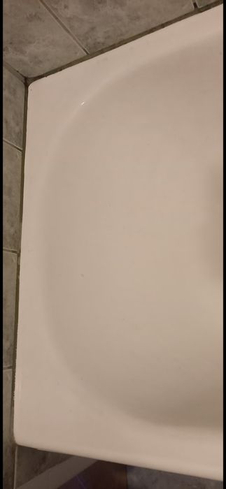 Wanna 140/70 cm żeliwna z syfonem
