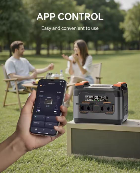 Зарядна станція NECESPOW S2400 2400W 2048Wh LifePO4 (ДБЖ/UPS) Нова