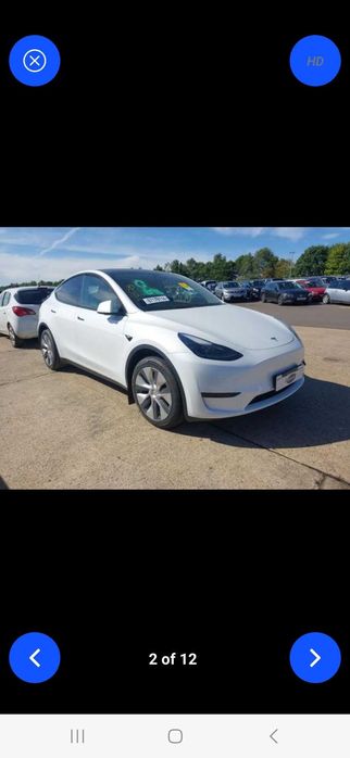 В продажі задні фари на Tesla Model Y Tesla Model S 2016+