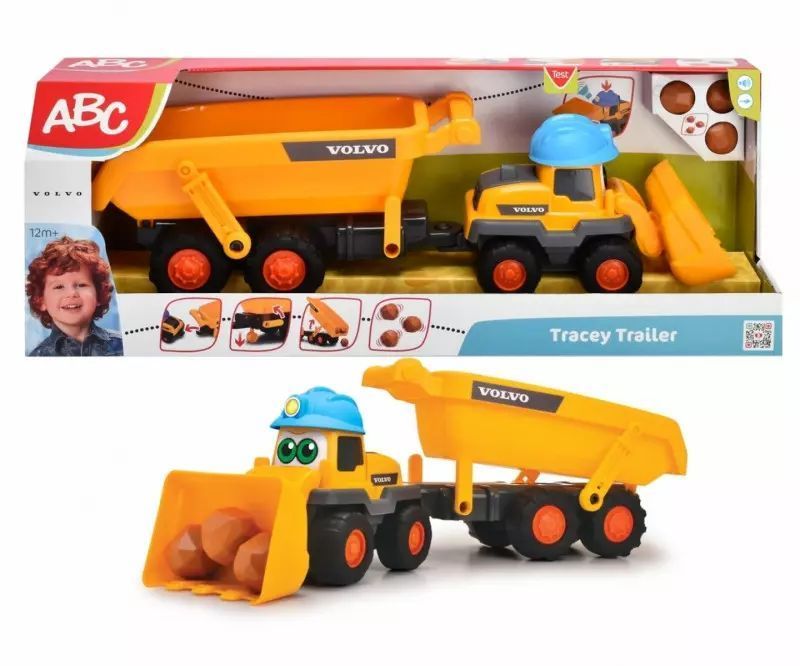 ABC Pojazd Tracey z grzechotką, 65 cm. Dickie Toys