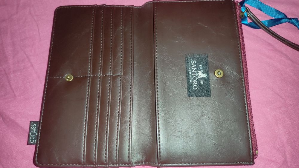 Carteira de pele Santoro