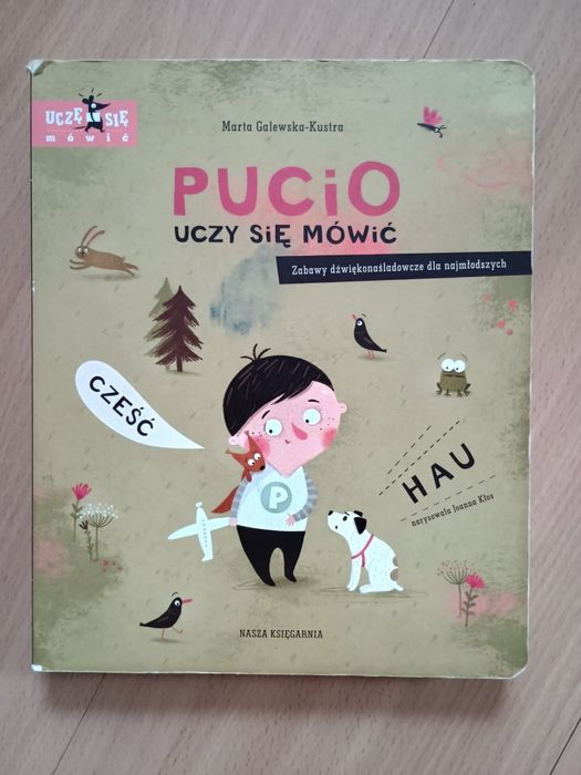 Pucio uczy się mówić