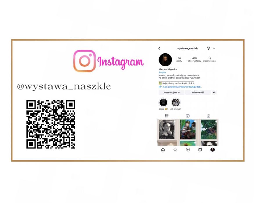 „Twarz Wenus” - obraz malowany na szkle