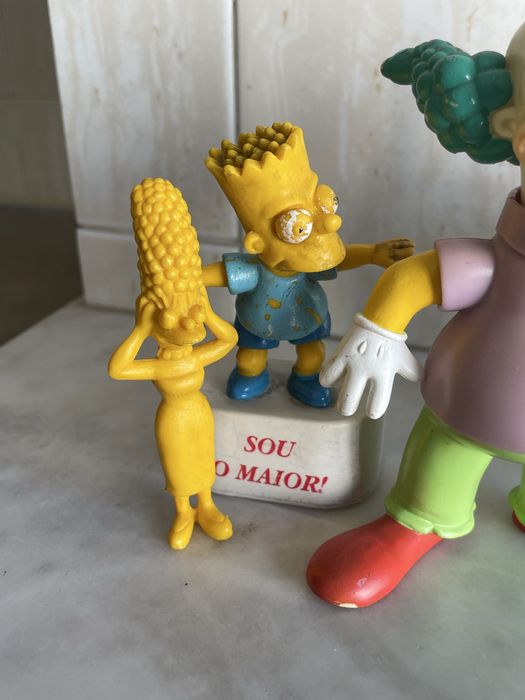 The Simpsons Vintage Figures Lot 20th Century FOX Coleção antiga 1991