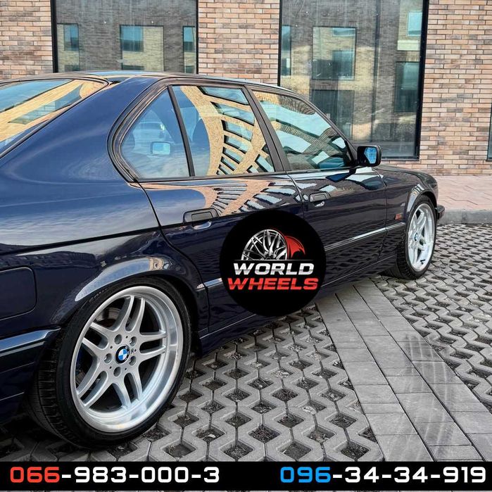 Новые диски R17 5x120 BMW E36 E39 E38 E60 E34 37 стиль разноширокие