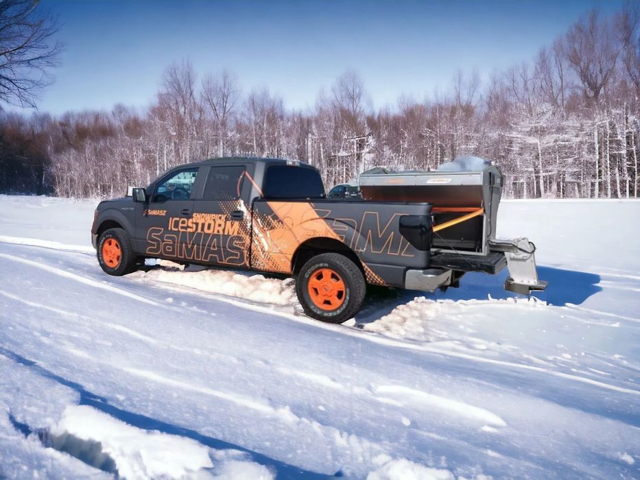 SaMASZ IceSTORM  100% ze Stali nierdzewnej posypywarka piaskarka solarka